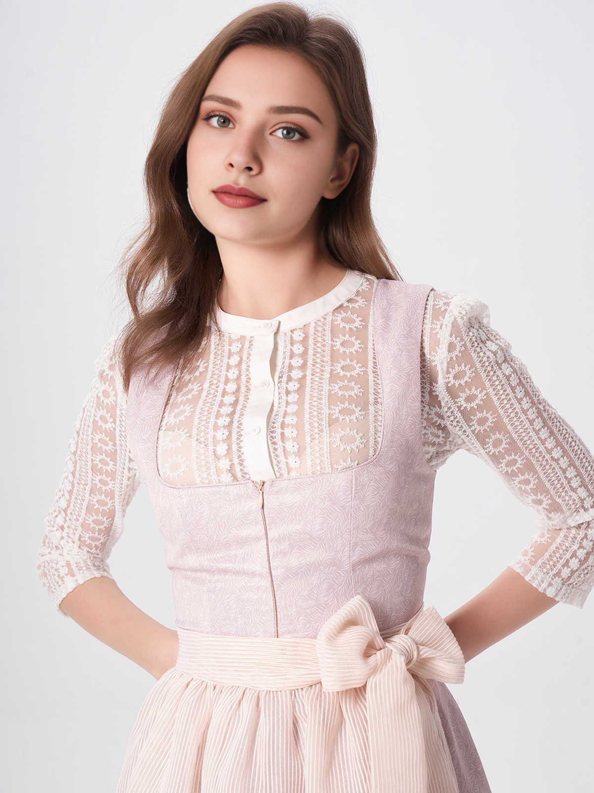 Ehreer Dirndl in Rosa