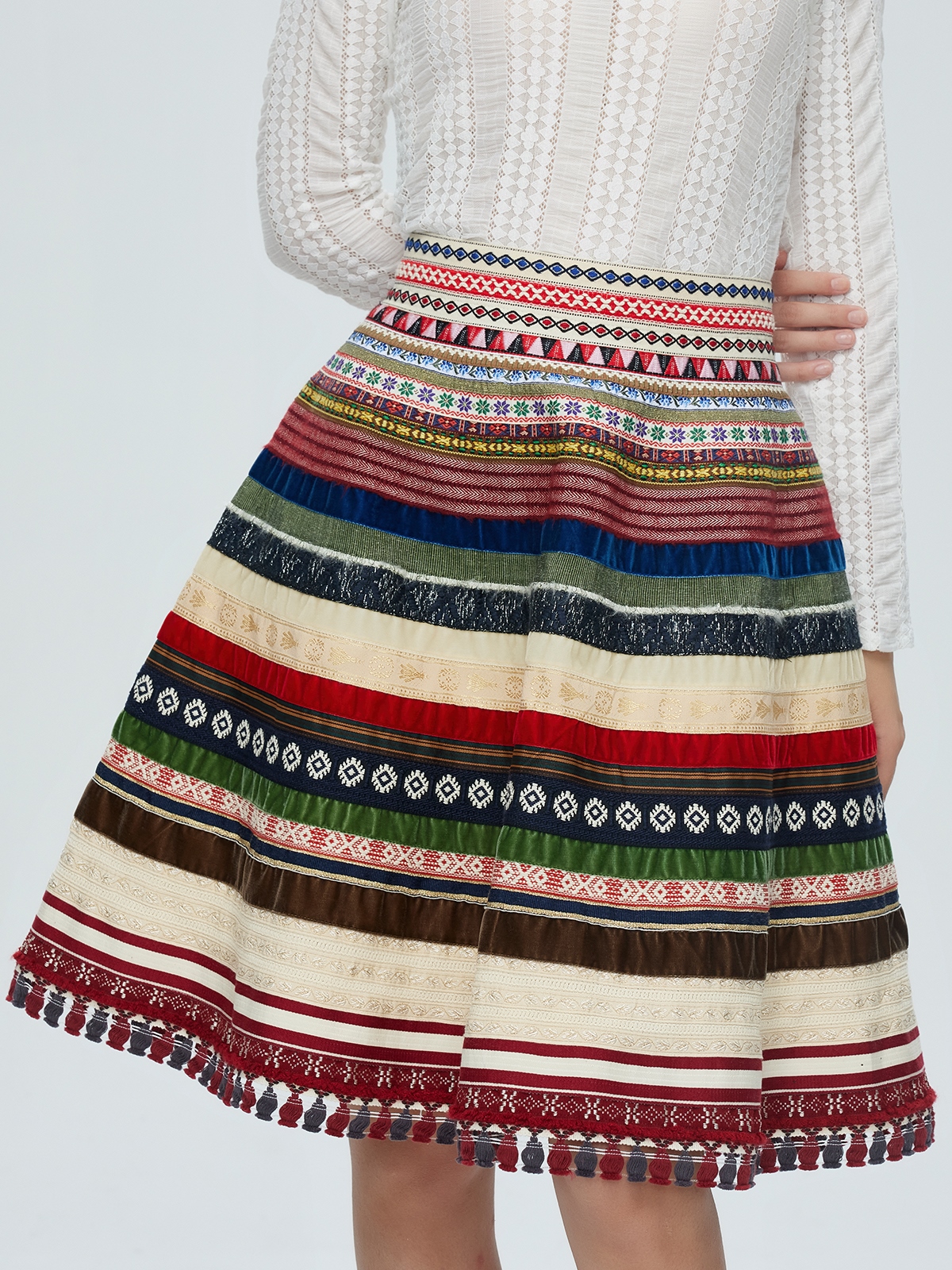 Braunes Dirndl mit modernem Schnitt